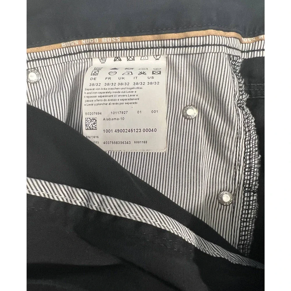 Hugo Boss Alabama 10 - Straight Cut Black 38/32